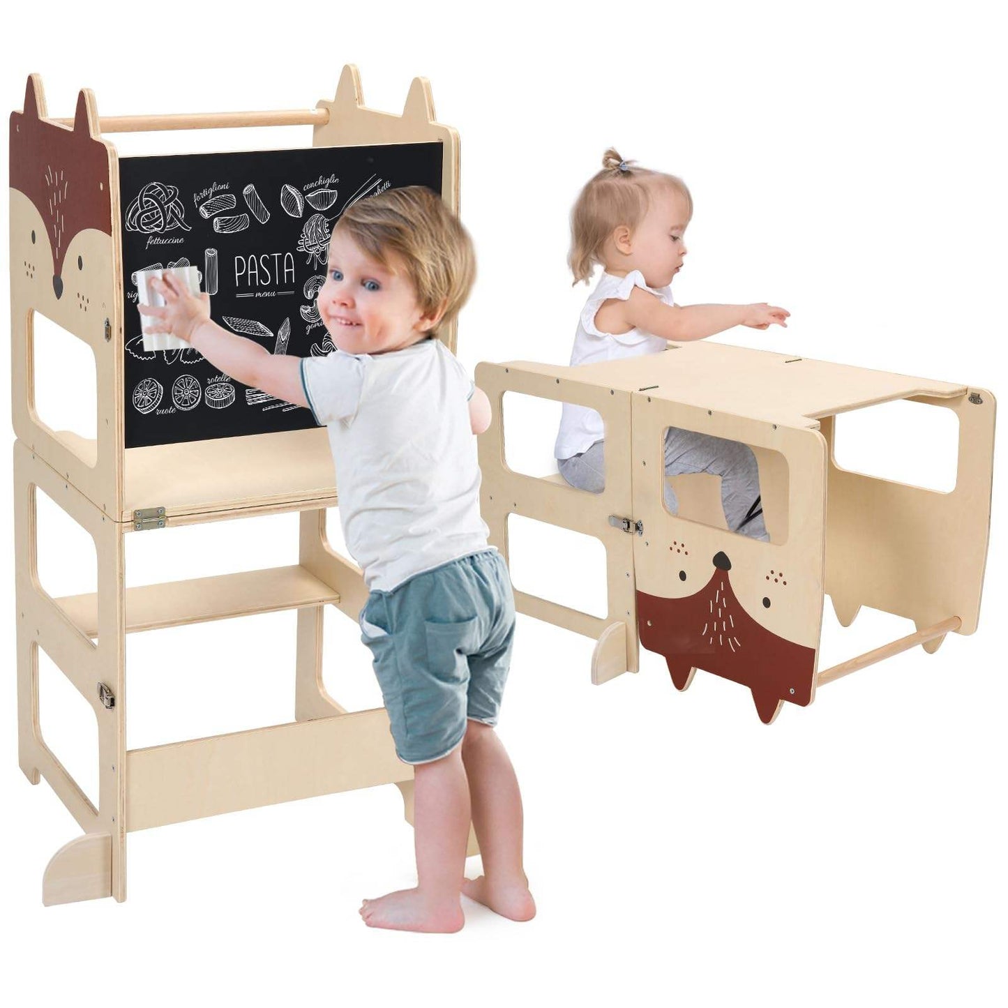 Tour d'apprentissage - Design élégant - Pliable en Table