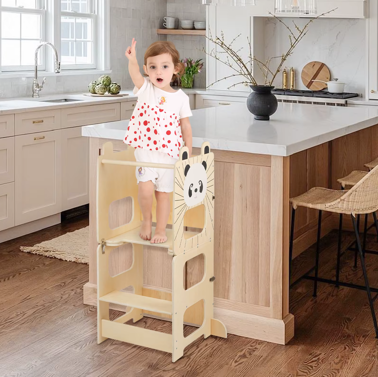 Tour d'apprentissage - Design élégant - Pliable en Table