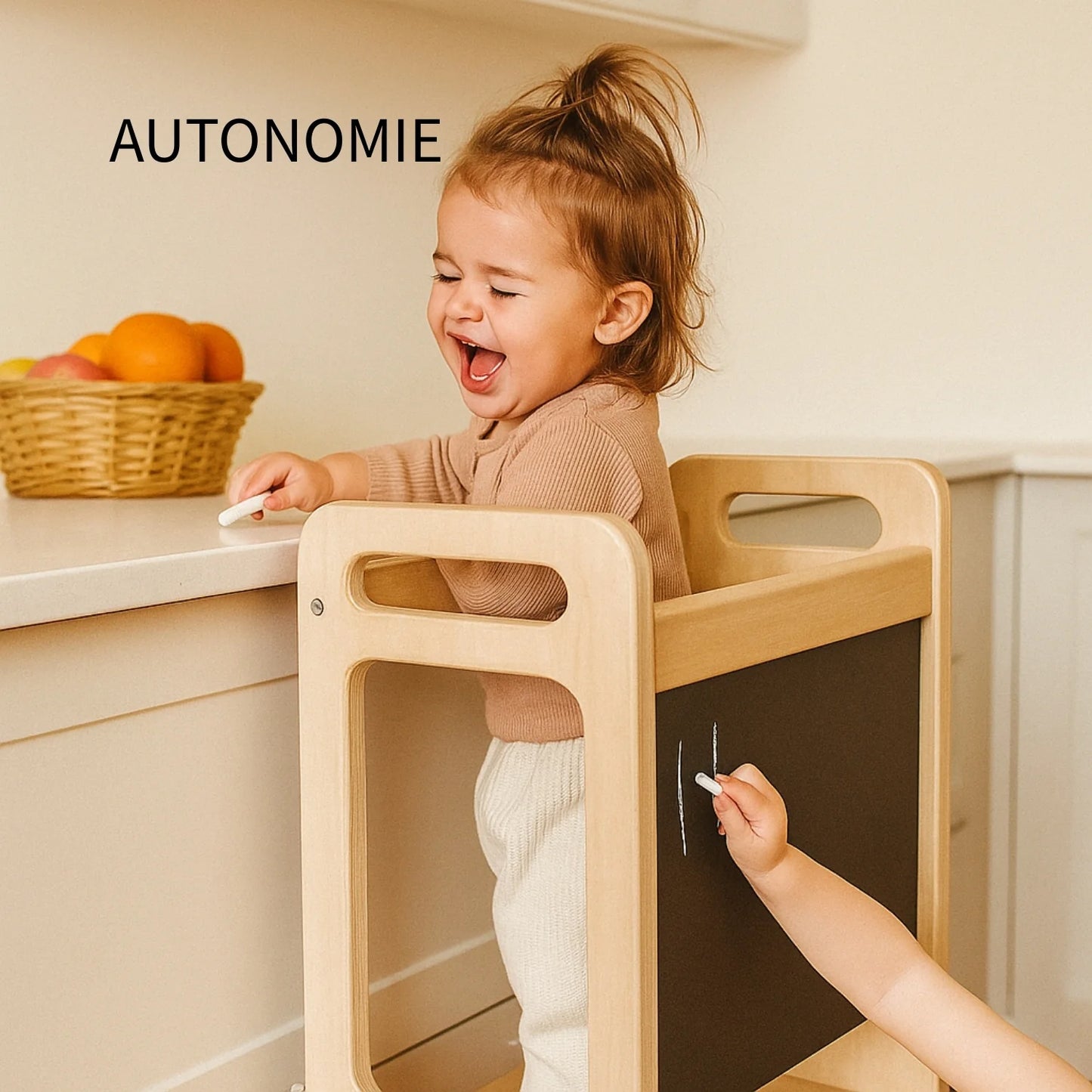 Tour d'apprentissage - 3 en 1 - Pliable en Table