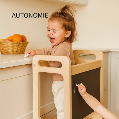 Tour d'apprentissage - 3 en 1 - Pliable en Table